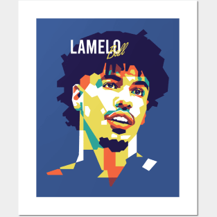 Lamelo Ball NBA Wpap Style Posters and Art